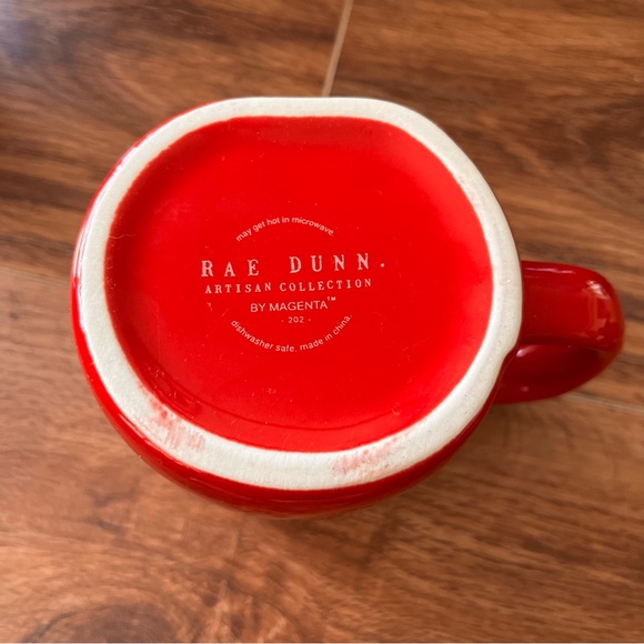 Rae Dunn red Santa coffee mug - Picture 4 of 4